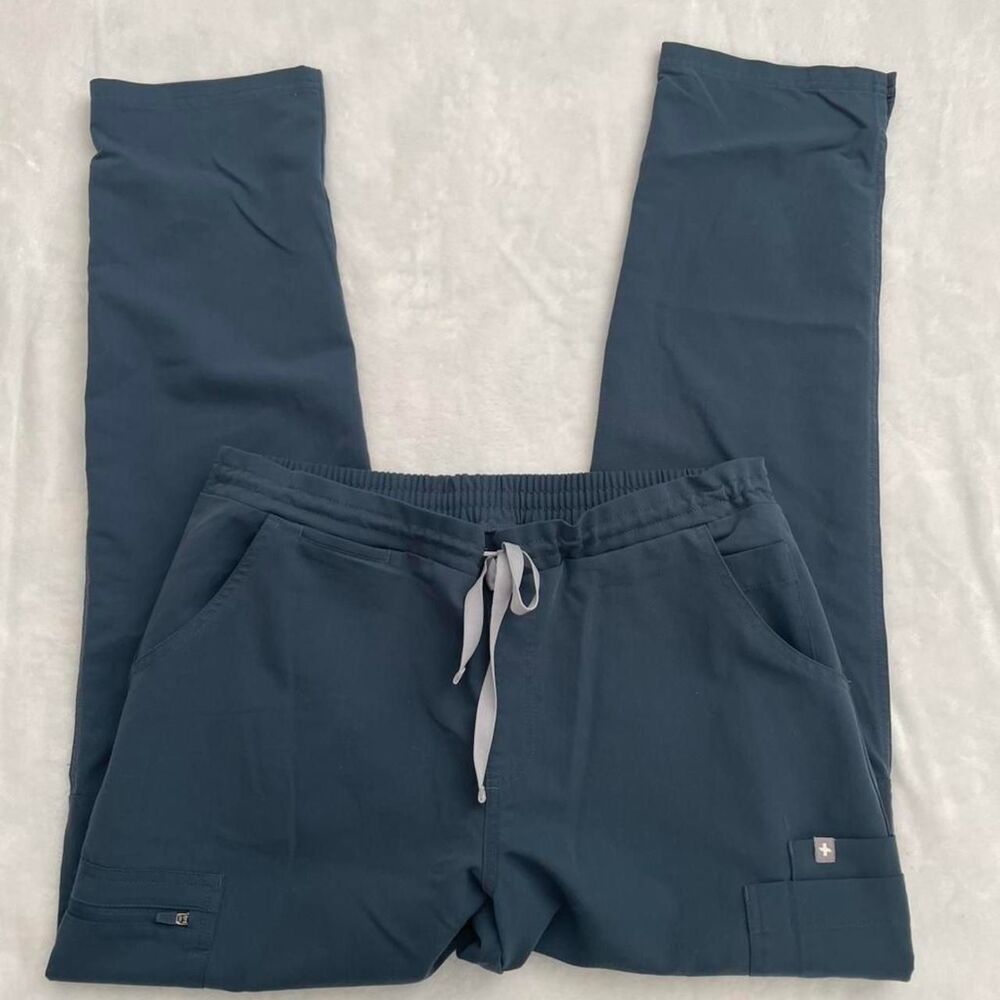 Figs Technical Collection Pants Women's M Navy Workwear Nurse Comfortable Luxury
